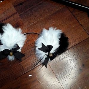 Cat ears with bells headband